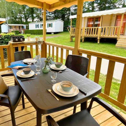 BUNGALOW 6 personnes - Mobil-home Select TV LV Clim Plancha - 3 chambres - 6 pers.