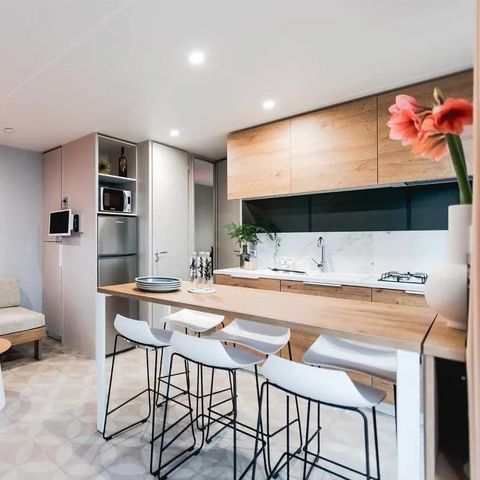 BUNGALOW 6 personnes - STAR*** avec climatiseur 3 Chambres 6 pers.