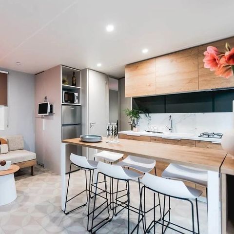 BUNGALOW 6 personnes - STAR*** avec climatiseur 3 Chambres 6 pers.