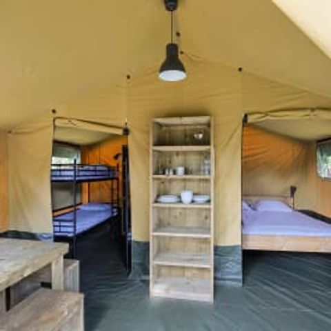 TENTE TOILE ET BOIS 6 personnes - Bulot