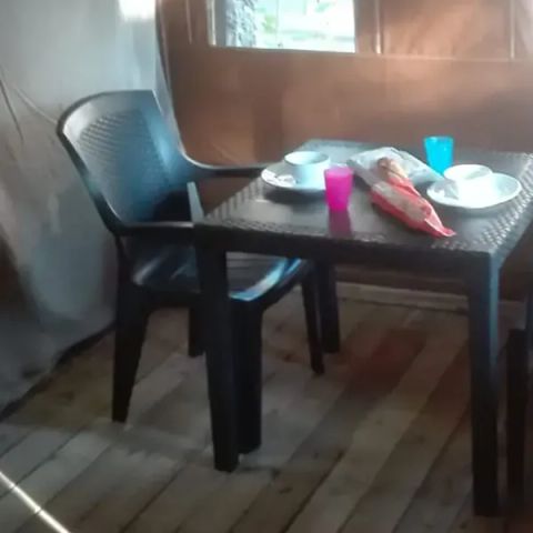 TENTE TOILE ET BOIS 6 personnes - Lodgetent, type SL+