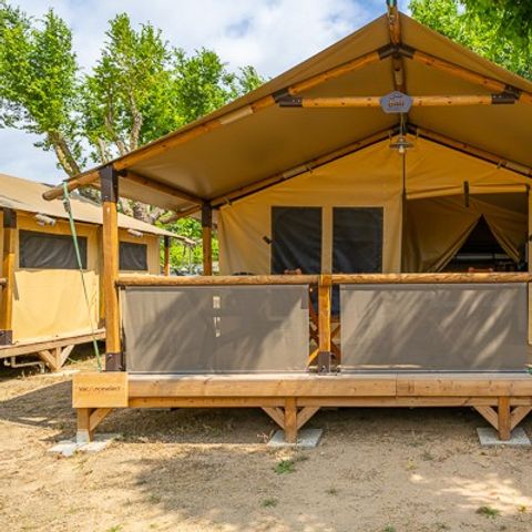 BUNGALOW 5 personnes - Tente Super Lodge | 2 Ch. | 4/5 Pers. | Sans SDB