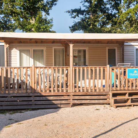 BUNGALOW 6 personnes - Comfort | 3 Ch. | 6 Pers. | Terrasse surélevée | Clim. | TV