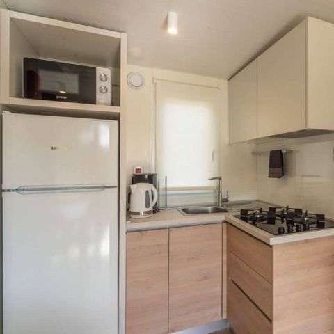 BUNGALOW 6 personnes - Comfort XL | 3 Ch. | 6 Pers. | Terrasse surélevée | 2 SDB | Clim. | TV