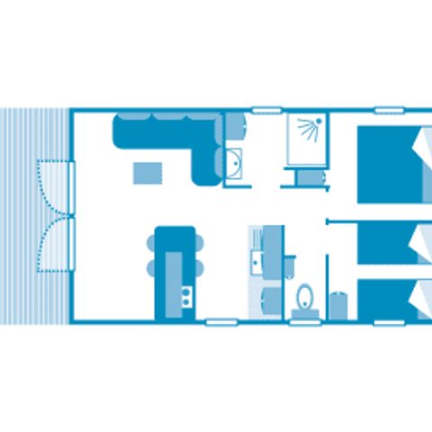 BUNGALOW 4 personnes - Cottage Horchata 4p 2hab ****