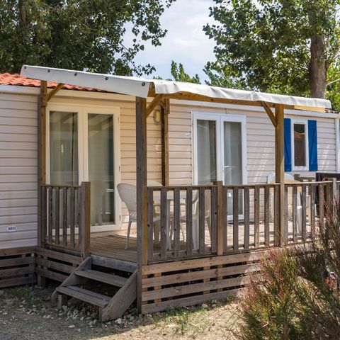 BUNGALOW 6 personnes - Classic | 3 Ch. | 6 Pers. | Terrasse surélevée | Clim.