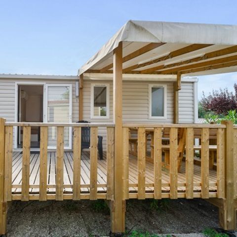 BUNGALOW 4 personnes - Comfort | 2 Ch. | 4 Pers. | Terrasse surélevée | Clim.