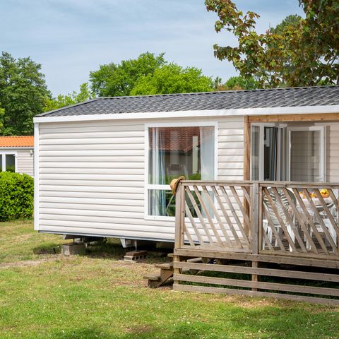 BUNGALOW 6 personnes - Comfort | 2 Ch. | 4/6 Pers. | Terrasse simple | Clim.