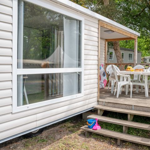 BUNGALOW 6 personnes - Comfort | 2 Ch. | 4/6 Pers. | Terrasse simple | Clim.