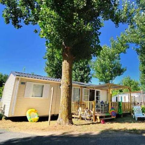 BUNGALOW 6 personnes - Comfort XL | 3 Ch. | 6 Pers. | Terrasse surélevée | Clim.