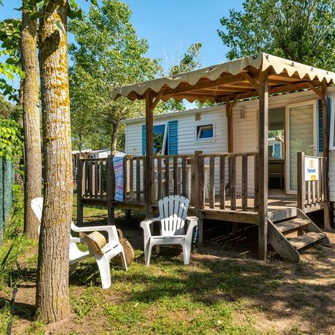 BUNGALOW 4 personnes - Classic | 2 Ch. | 4 Pers. | Terrasse surélevée | Clim.