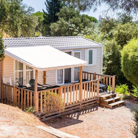 BUNGALOW 6 personnes - Comfort | 3 Ch. | 6 Pers. | Terrasse simple | Clim.