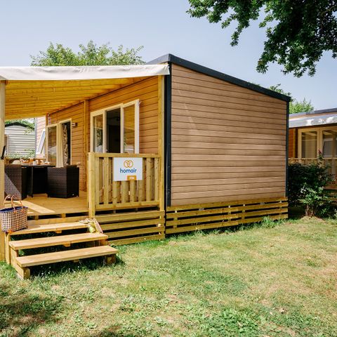 BUNGALOW 6 personnes - Premium | 2 Ch. | 4/6 Pers. | Terrasse Lounge | Clim.