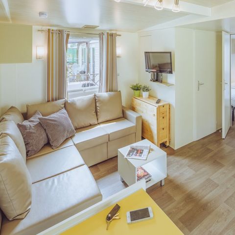 Mobilhome 7 personnes - Zone Supreme 3 chambres Lounge Premium