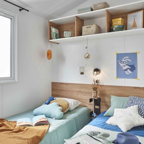 Mobilhome 6 personnes - Cottage 6 Places 3 Chambres (TV Lave-Vaisselle CLIM)