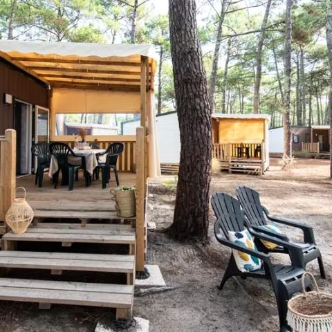 Mobilhome 6 personnes - Cottage 4 Pièces 6 Personnes Climatisé + TV