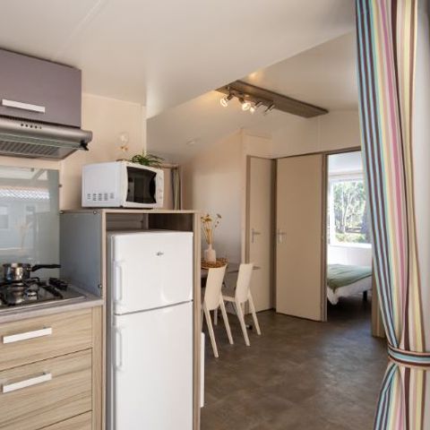 BUNGALOW 6 personnes - Cottage 2 chambres - CLIM