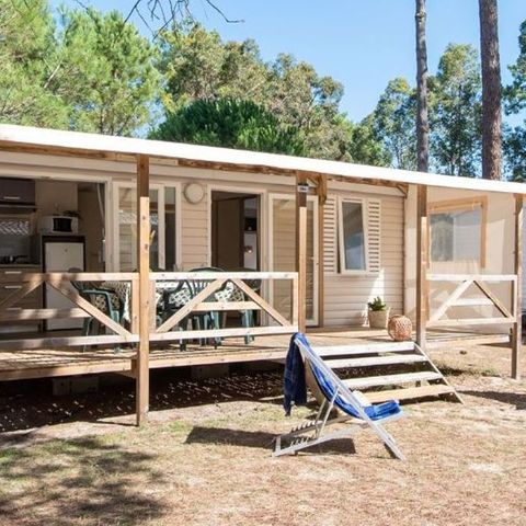 BUNGALOW 6 personnes - Cottage 2 chambres - CLIM
