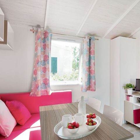 BUNGALOW 4 personnes - Confort + TV 2 chambre 26M2