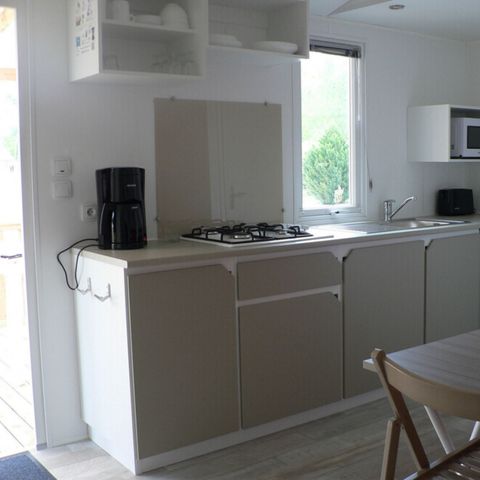 BUNGALOW 4 personnes - Confort + TV 2 chambre 26M2