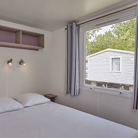 BUNGALOW 6 personnes - Comfort | 2 Ch. | 4/6 Pers. | Terrasse surélevée | Clim.