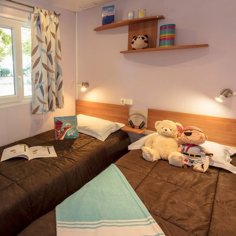 BUNGALOW 6 personnes - Mobil-home | Classic | 2 Ch. | 4/6 Pers. | Terrasse simple