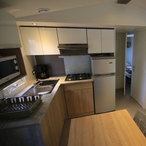 BUNGALOW 6 personnes - Mobil-home | Comfort | 3 Ch. | 6 Pers. | Terrasse surélevée