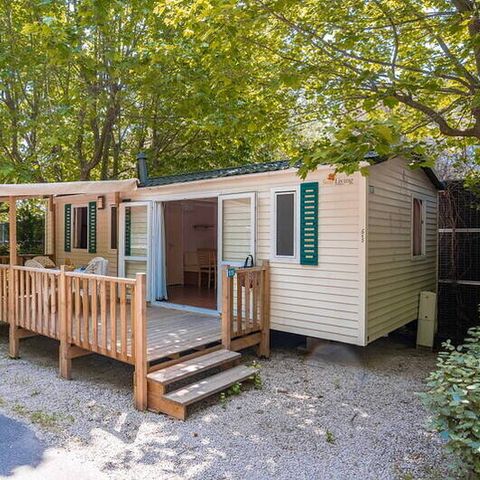 BUNGALOW 6 personnes - Mobil-home | Classic | 2 Ch. | 4/6 Pers. | Terrasse surélevée