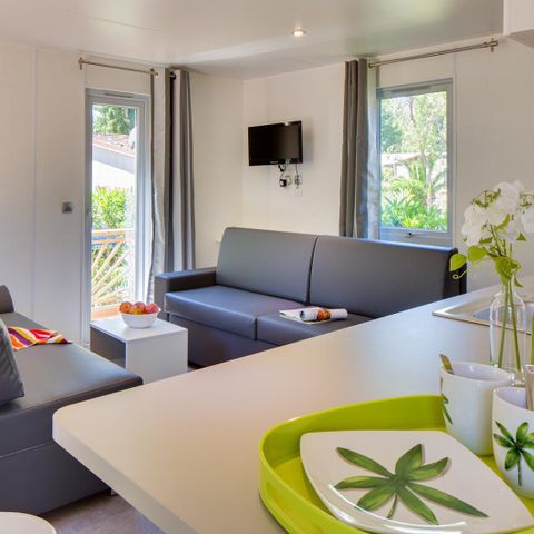 BUNGALOW 4 personnes - HACIENDA - 2 Chambres 6- SAMEDI