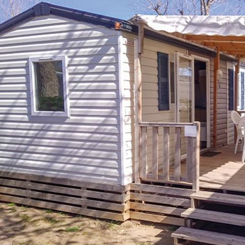 BUNGALOW 4 personnes - Comfort | 2 Ch. | 4 Pers. | Terrasse surélevée