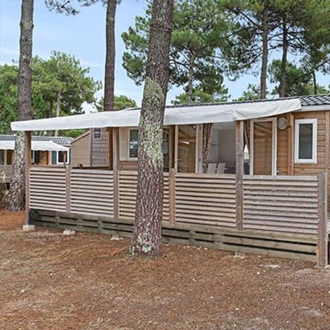 BUNGALOW 6 personnes -  Comfort XL | 3 Ch. | 6 Pers. | Terrasse surélevée | Clim.