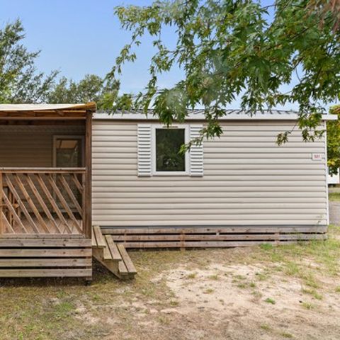 Mobilhome 4 personnes - Mobil-home | Comfort XL | 2 Ch. | 4 Pers. | Terrasse surélevée | Clim.