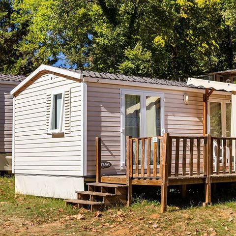 BUNGALOW 6 personnes - Mobil-home | Classic | 2 Ch. | 4/6 Pers. | Terrasse surélevée | Clim.