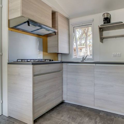 BUNGALOW 6 personnes - Mobil-home | Comfort | 2 Ch. | 4/6 Pers. | Terrasse simple | Clim.