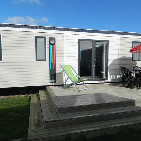 BUNGALOW 8 personnes - Mobil home Confort 36m² (4 chambres) + Terrasse 8 pers