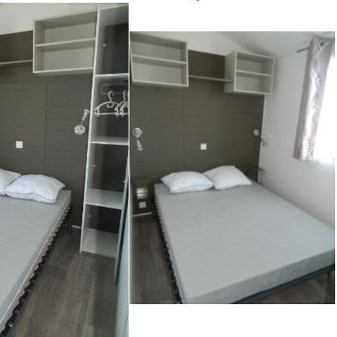 BUNGALOW 8 personnes - Mobil home Confort 36m² (4 chambres) + Terrasse 8 pers