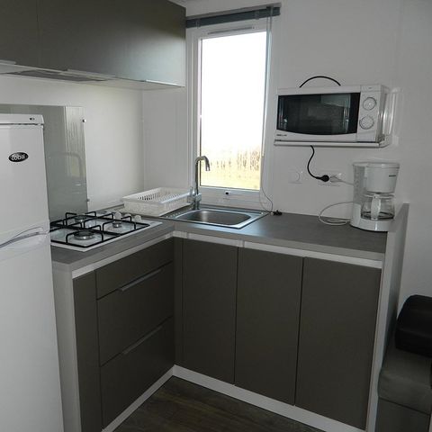 BUNGALOW 8 personnes - Mobil home Confort 36m² (4 chambres) + Terrasse 8 pers