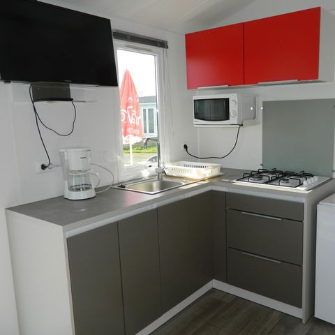 BUNGALOW 6 personnes - Mobil home Confort 25 à 36m² (2 chambres) + Terrasse 4/6 pers