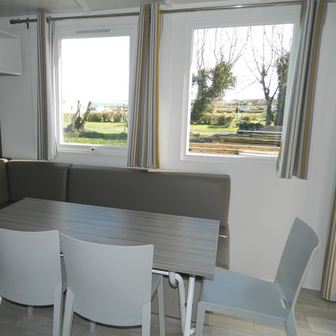 BUNGALOW 6 personnes - Mobil home Confort 28 à 31m² (3 chambres) + Terrasse 6/8 pers