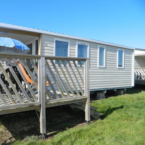 BUNGALOW 6 personnes - Mobil home Confort 28 à 31m² (3 chambres) + Terrasse 6/8 pers