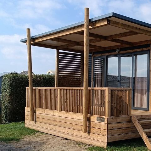 Chalet 2/4 personnes - Premium Vue Mer 20 m² - 1 chambre - Terrasse