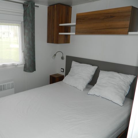 BUNGALOW 6 personnes - Mobil home Premium 38m² (2 chambres) + Terrasse - vue mer + Accès vélo maritime 4/6 pers