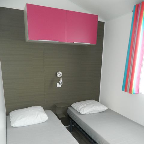 BUNGALOW 8 personnes - PREMIUM 36m² (3 chambres) + Terrasse - vue mer