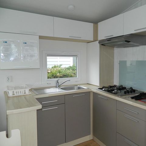 BUNGALOW 6 personnes - Mobil home Standard 32m² (2 chambres) + Terrasse 4/6 pers