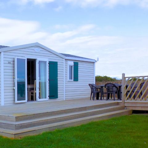 BUNGALOW 6 personnes - Mobil home Premium 40m² (3 chambres) + Terrasse - vue mer 6 pers