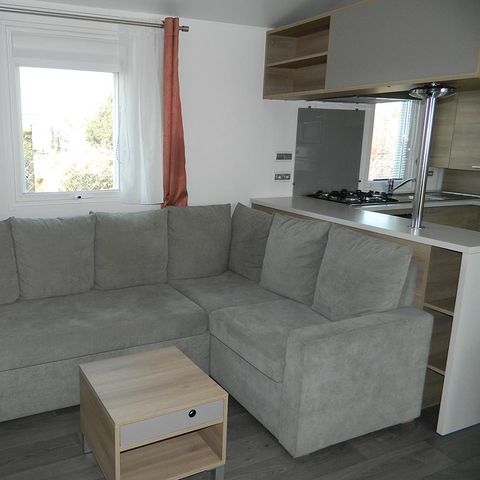 BUNGALOW 6 personnes - Mobil home Premium 40m² (3 chambres) + Terrasse - vue mer 6 pers
