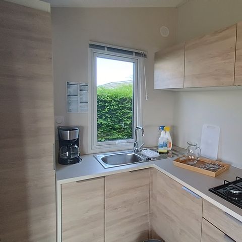 BUNGALOW 4 personnes - Mobil home Confort 20m² (1 chambre) + Terrasse 2/4 pers