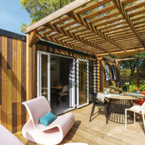 BUNGALOW 6 personnes - Cottage Mimosas 6p 3ch 2SdB Clim Premium