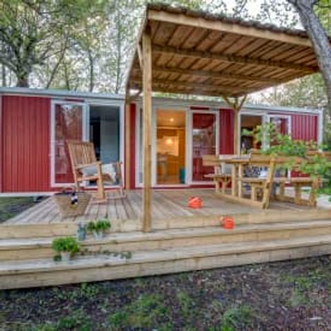 Mobilhome 4 personnes - Cottage COLORS 4p 2ch 2SdB ****