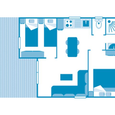 CHALET 5 personnes - Chalet 4/5p 2ch ***